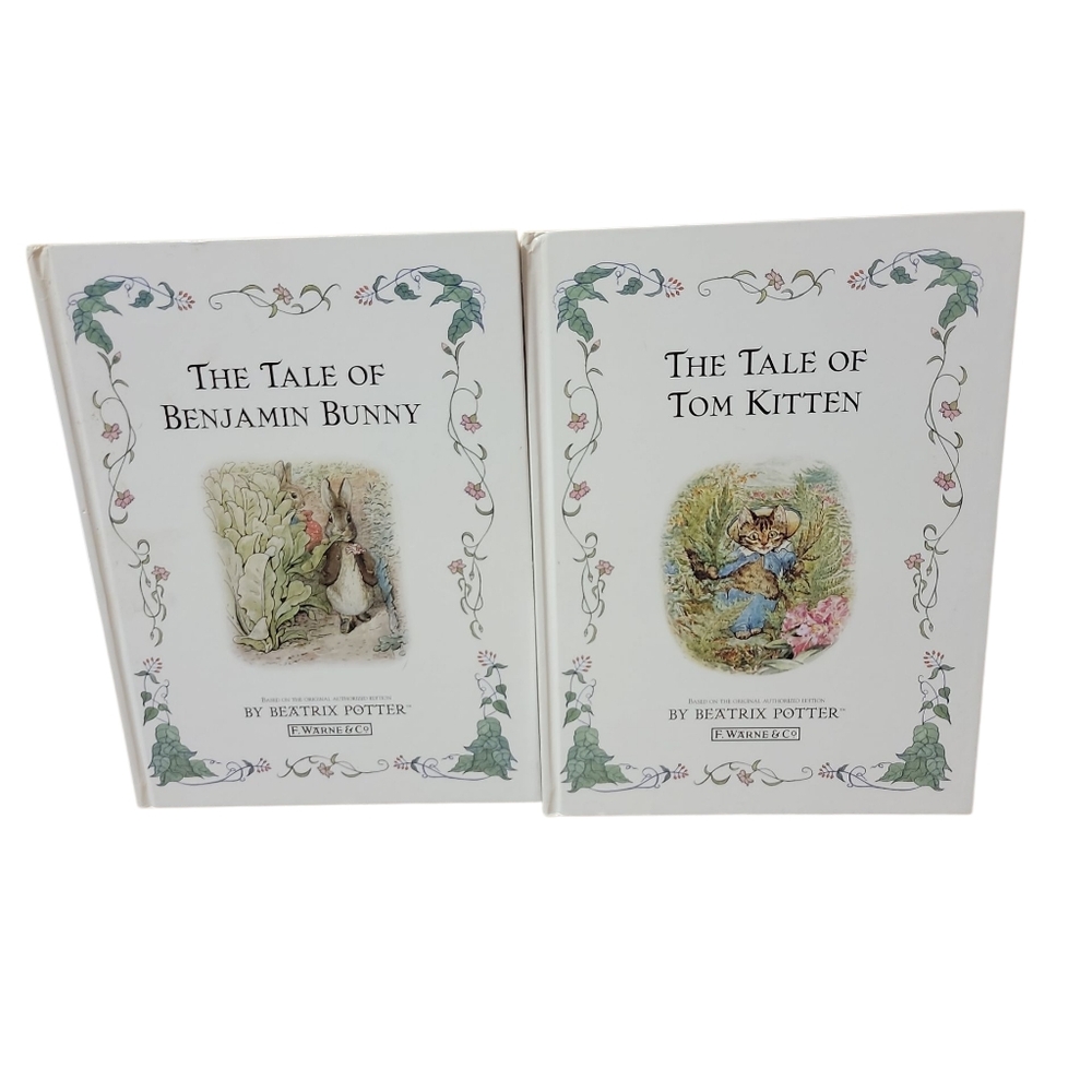 The Tale of Benjamin Bunny and Tom Kitten Books Bt Beatrix Potter Childrens Book